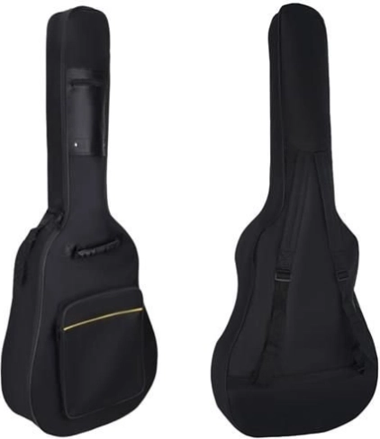 Pockets for accessories and A4 sheet music