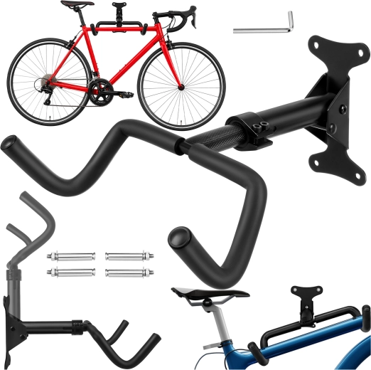 Trizand folding wall-mounted bike holder 30 kg 24–29"