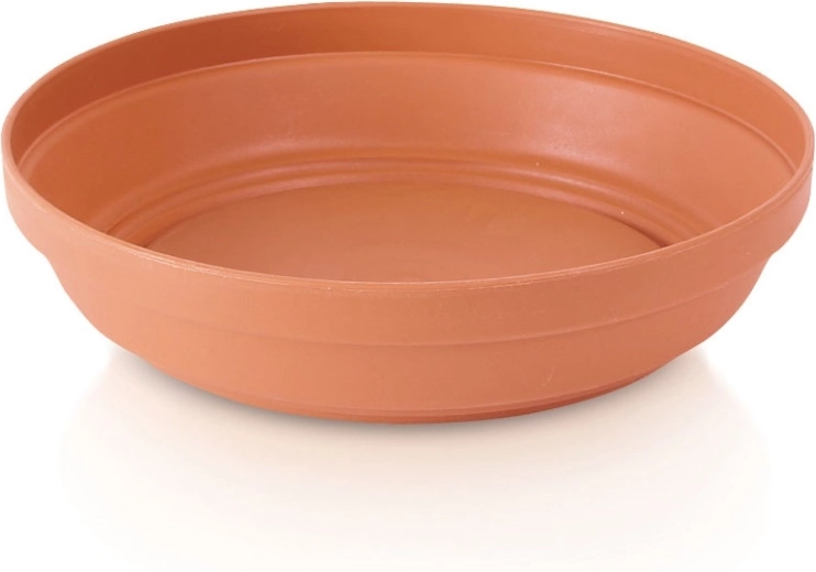 Plastist alus lillepotile terrakota 19 cm Glinka