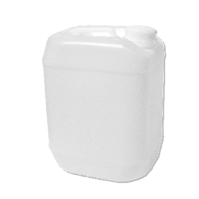 Plastkanister 5 l HDPE-st, läbipaistev, kork 38 mm