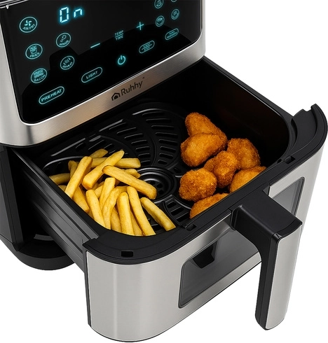 XXL 8 l capacity for multiple portions at once