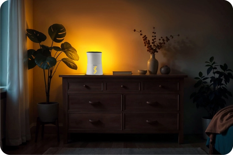 Vaikne töö ja stiilne LED-taustvalgustus