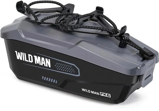 WILD MAN jalgratta raamile mõeldud kott telefonialusega FK6 hall-must