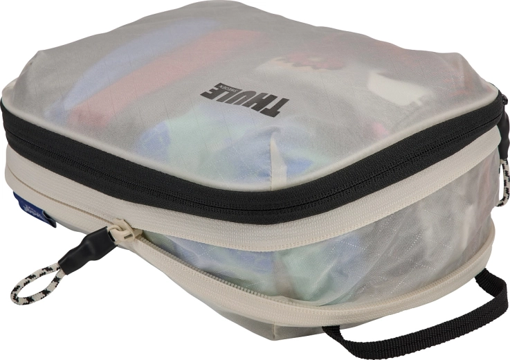 Semi-transparent material: clear and discreet