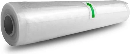 Smooth transparent side for clear contents visibility