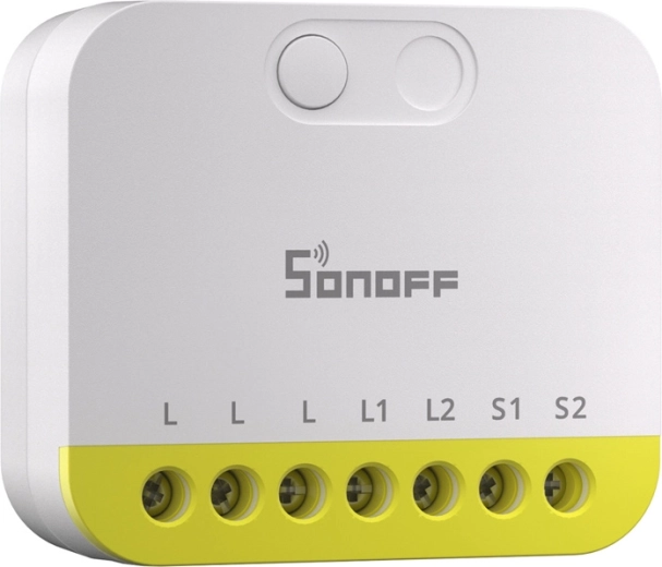 Kahekanaliline mini-lüliti ilma neutraaljuhita SONOFF MINI-ZB2GS-L Zigbee