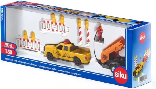 Siku RAM 1500 kompressori ja tarvikutega