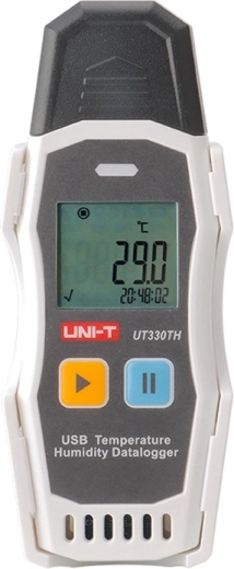 Uni-T digitaalne termo-hügromeeter andmesalvestuse ja USB-ga