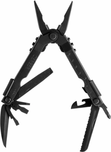 Gerber MP600 Full-Size Multi-Tool multifunktsionaalsed tangid, mustad, koos vutlariga