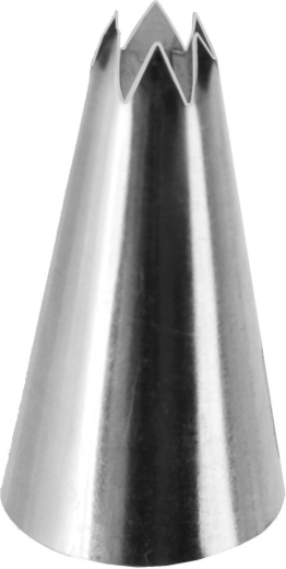 Decorating Tip – Stainless Steel Star