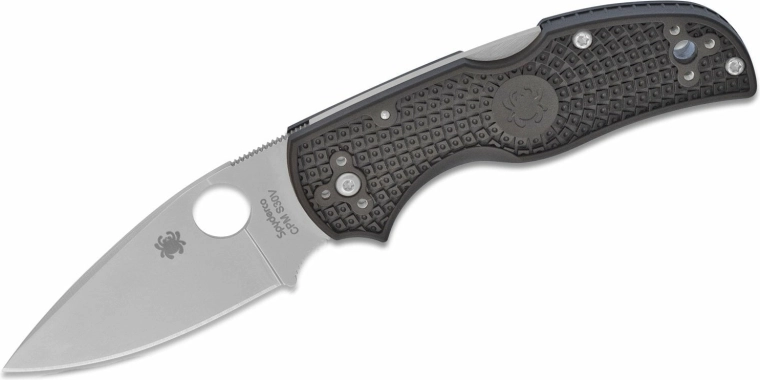 Spyderco Native 5 taskunuga 7,5 cm, satiinviimistlus, must FRN