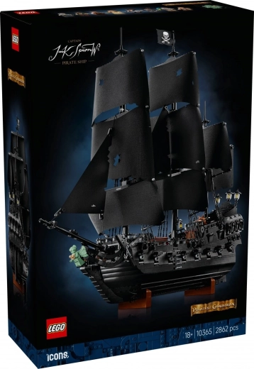LEGO Icons kapten Jack Sparrow’ piraadilaev