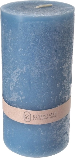 Lõhnaküünal sinine 320 g, silindriline 14 cm