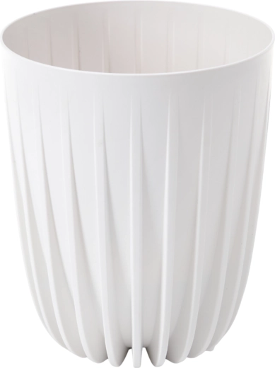 Lillepott Mira 30 cm valge sisepotiga