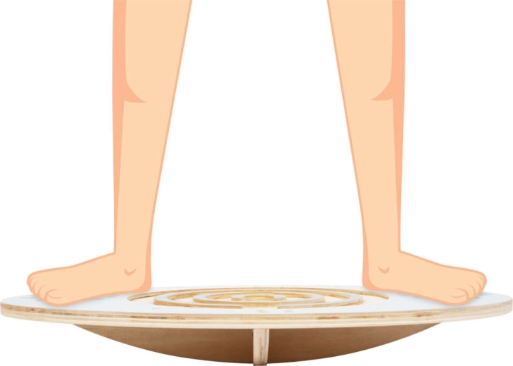 Kõikuva alusega põhi stabiilsuse ja kehatüve treenimiseks