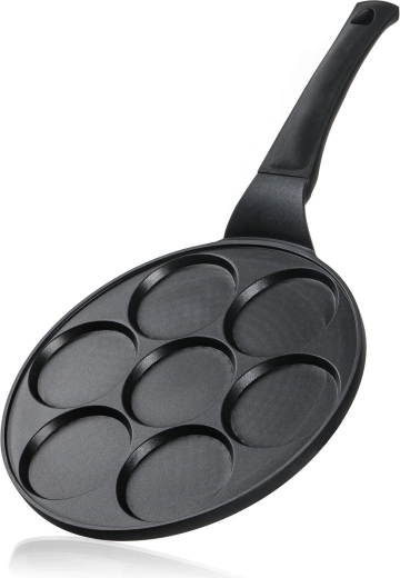 Lívanečník ALIVIA 26 cm mittenakkuva pinnaga 7 väikese pannkoogi jaoks