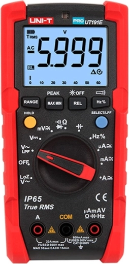 Professionaalne digitaalmultimeeter UNI-T UT191E True RMS IP65
