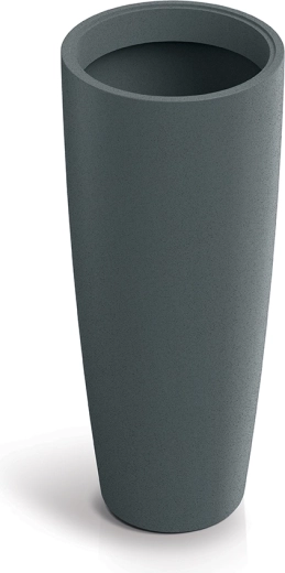 Lillepott Molio round slim grafiit 38 cm