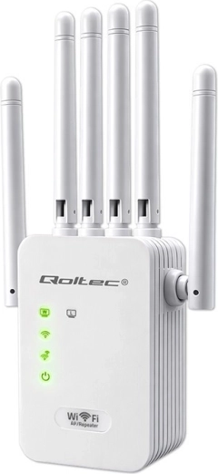 WiFi signaalivõimendi (repeater) ja tugijaam (access point) 300 Mb/s 6 antenniga