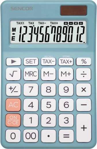 Lauakalkulaator Sencor SEC 381 Tax Blue