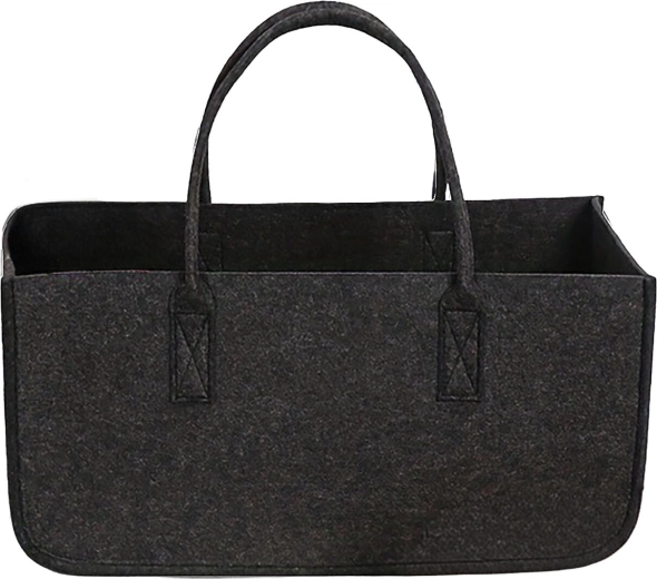Vildist küttepuukott 50 × 25 × 25 cm antratsiit