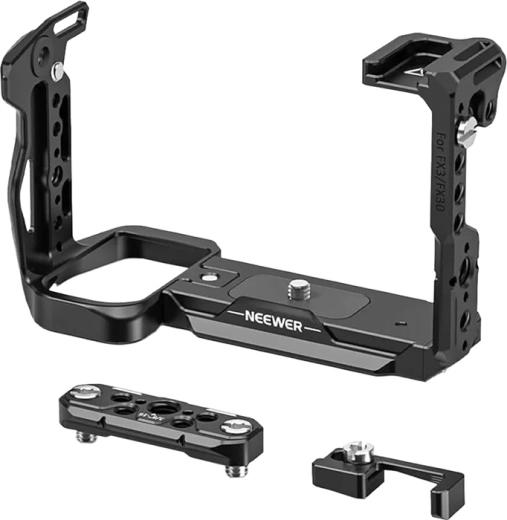 Neeweri paigalduspuur Sony FX3/FX30 jaoks koos HDMI-kaabli klambriga