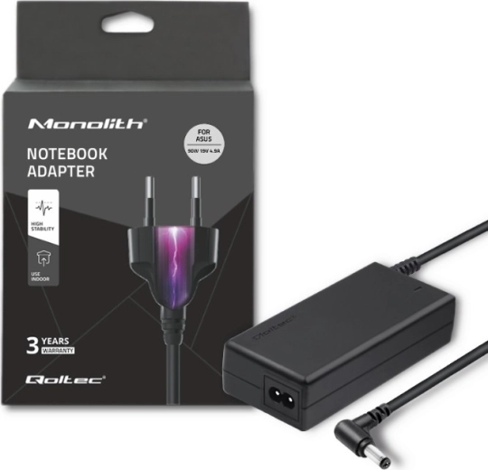 Võrgutoiteadapter ASUS sülearvutitele 90 W, 19 V, 4,74 A, pistik 5,5 × 2,5 mm