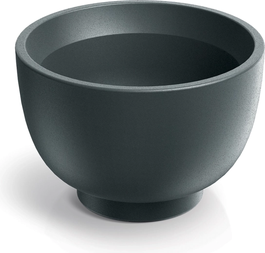 Lillepott Vivos Round 40 cm grafiit