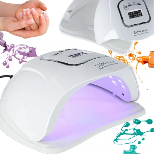 UV/LED küünelamp SUN X10 280 W, 45 LED taimeriga