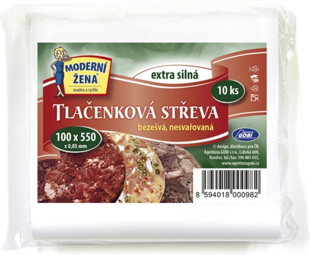 Kotikest tlačenka jaoks 10 × 55 cm (10 tk)