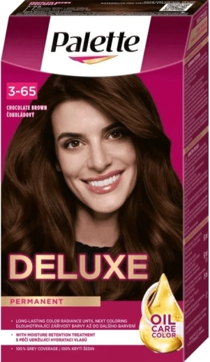 Palette Deluxe 3-65 šokolaadivärvi juuksevärv 50 ml