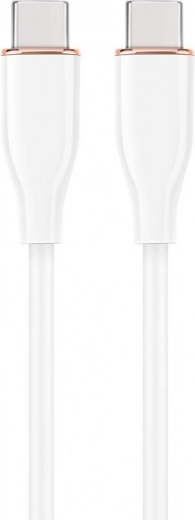 Valge USB-C–USB-C kaabel 1,5 m