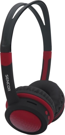 Children's wireless headphones Sencor SEP 702BT – Black/red