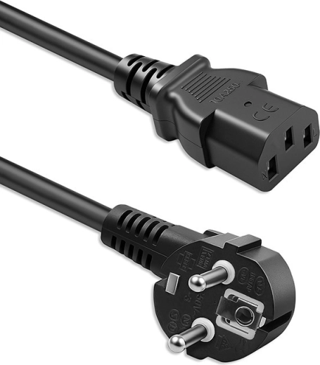 Qoltec toitekaabel Schuko (CEE 7/7) → IEC C13, 5 m, 3×1,0 mm², puhas vask