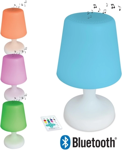 Veekindel LED-lambiga Bluetooth-kõlar