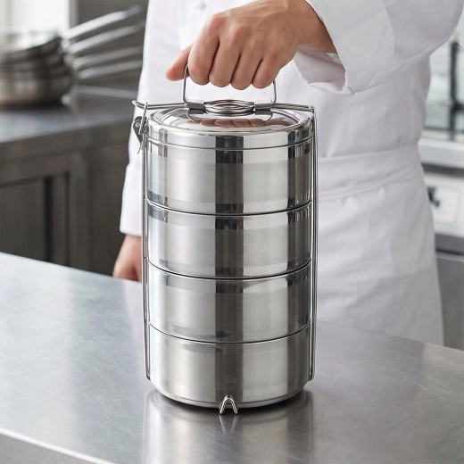 Four separate containers