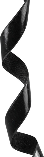 Elegant black look for cable management