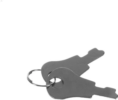 Key lock for safe carrying