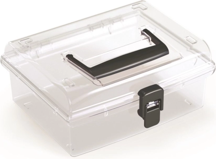 Plastist organiseerija NUF Low 195 × 174 × 85 mm must