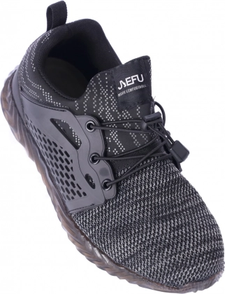 Ultra-lightweight safety work shoes (grey) – size 45
