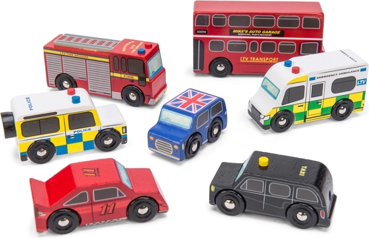 Le Toy Van Londoni puidust autod