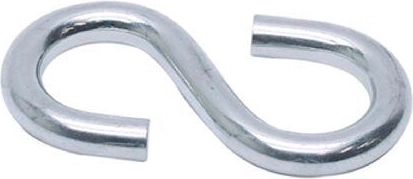 S-kujuline konks 3 × 30 mm (10 tk)