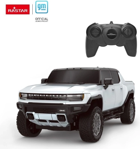 Rastari kaugjuhitav Hummer EV auto mõõtkavas 1:26 – Valge
