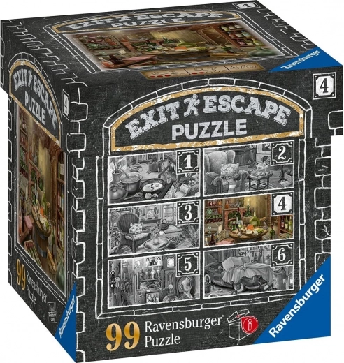 Ravensburgeri põgenemispusle Õudne mõis 4: Veinikeldris, 99 tükki