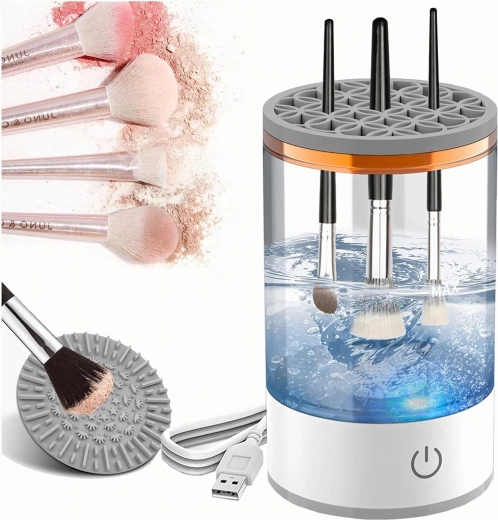 Electric 3-in-1 Makeup Brush Washer