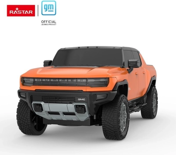 Rastari kaugjuhitav Hummer EV auto mõõtkavas 1:26 – Oranž