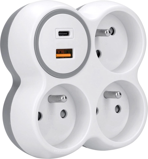 USB kiirlaadimine: USB-A QC 3.0 ja USB-C Power Delivery 20 W