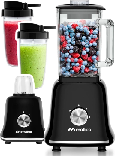 MalTec lauamikser 1800 W klaasanuma ja tarvikutega