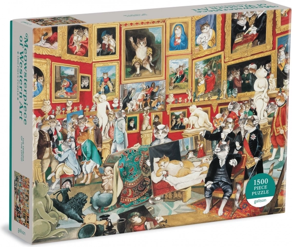 Puzzle 1500 tükki – GALISONi Tribuna Uffizi kassidega