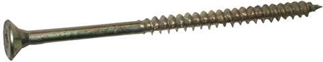 Universaalne osakeermega kruvi 6,0 × 160 mm, kollane tsink, 150 tk